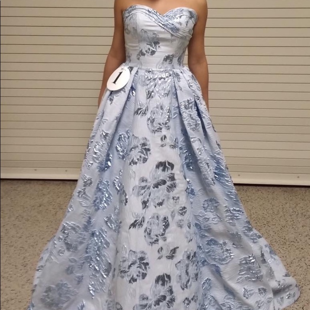 Stunning Winner!  MacDuggal Pageant or Prom dress. SOLD